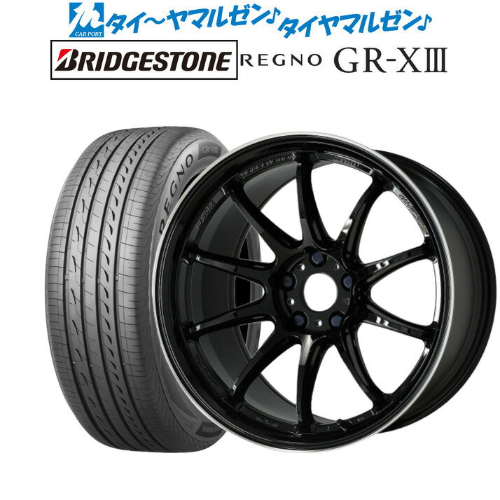 [5/9～15]割引クーポン配布新品 サマータイヤ ホイール4本セットワーク エモーション ZR1018インチ 7.5Jブリヂストン REGNO レグノ GR-XIII(GR-X3)215/45R18