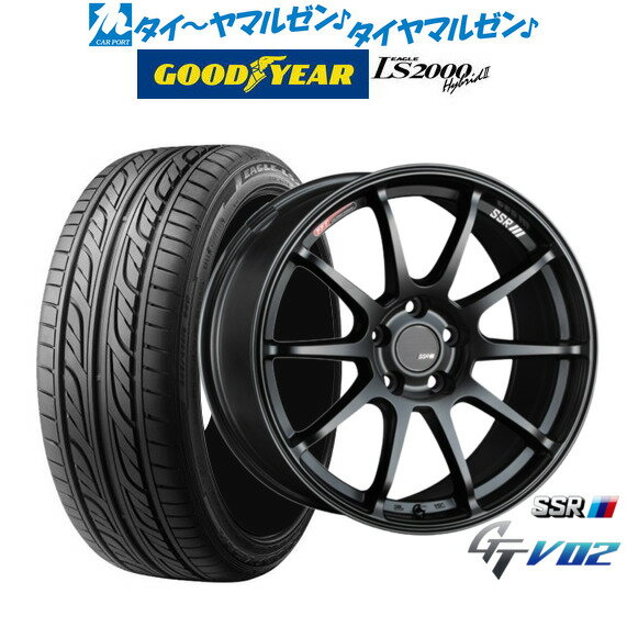 [5/9～15]割引クーポン配布新品 サマータイヤ ホイール4本セットタナベ SSR GT V0218インチ 7.5Jグッドイヤー イーグル LS2000 ハイブリッド2(HB2)215/40R18