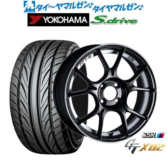 [6/22〜26]割引クーポン配布新品 サマータイヤ ホイール4本セットタナベ SSR GT X0216インチ 5.0Jヨコハマ DNA S.drive ドライブ (ES03/ES03N)165/45R16