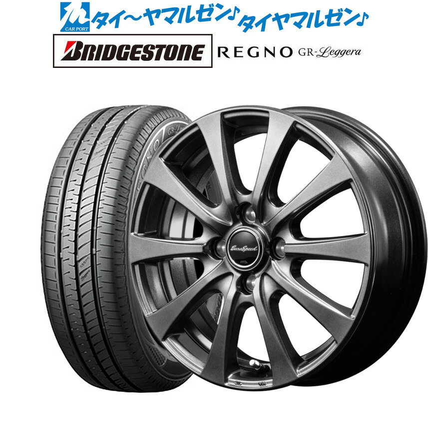 [5/18]ストアポイント3倍!!新品 サマータイヤ ホイール4本セットMID ユーロスピード G-1015インチ 4.5Jブリヂストン REGNO レグノ GR-レジェーラ165/60R15