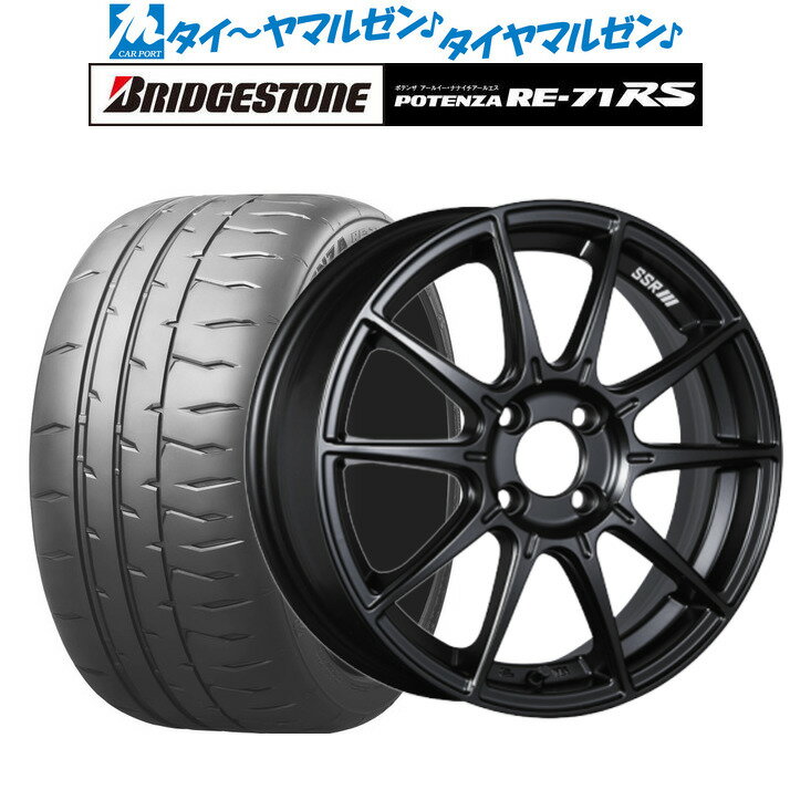 [5/18]ストアポイント3倍!!新品 サマータイヤ ホイール4本セットタナベ SSR GT X0115インチ 5.0Jブリヂストン POTENZA ポテンザ RE-71RS165/55R15