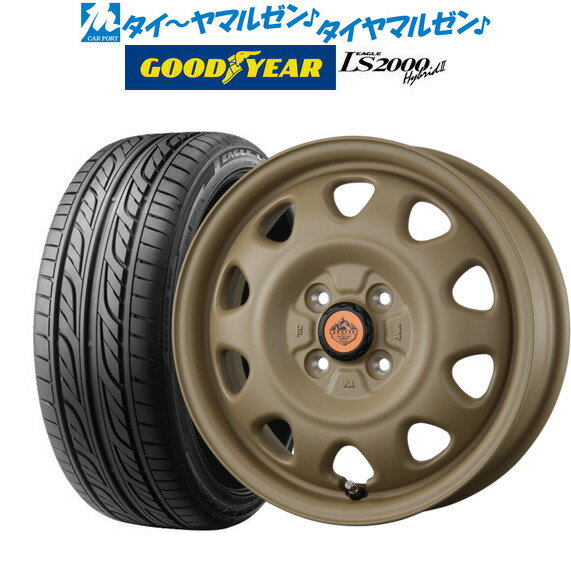 [5/18]ストアポイント3倍!!新品 サマータイヤ ホイール4本セットトピー ランドフット SWZ15インチ 4.5Jグッドイヤー イーグル LS2000 ハイブリッド2(HB2)165/50R15