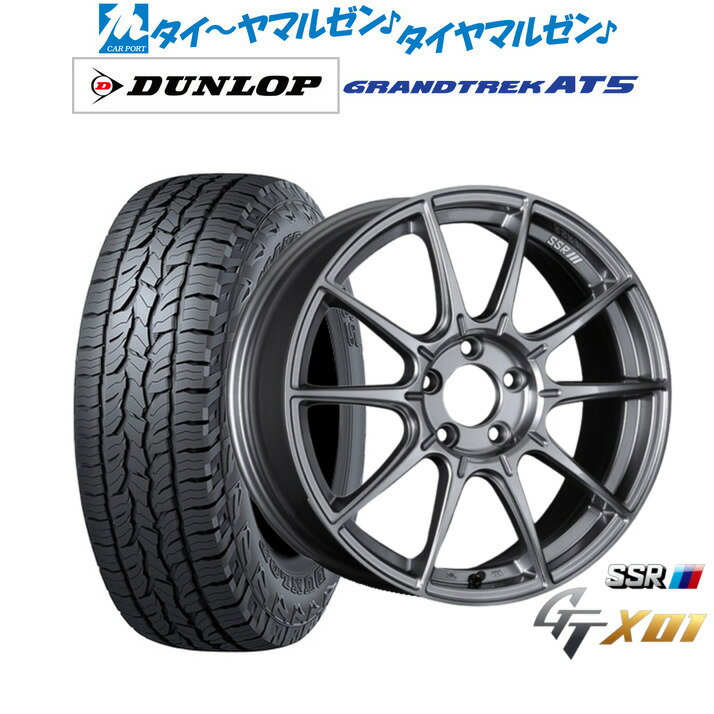 [3/1]ストアポイント5倍！新品 サマータイヤ ホイール4本セットタナベ SSR GT X0118インチ 7.5Jダンロップ GRANDTREK グラントレック AT5225/60R18