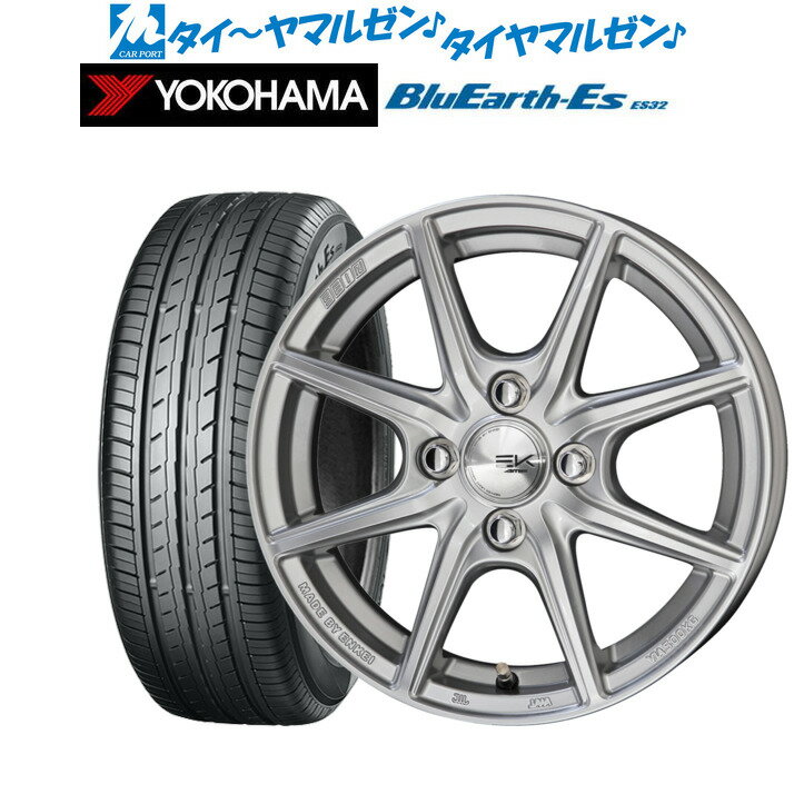 [6/22〜26]割引クーポン配布新品 サマータイヤ ホイール4本セットKYOHO ザイン EK14インチ 4.5Jヨコハマ BluEarth-ES ブルーアースイーエス ES32155/55R14