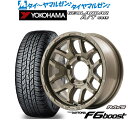 [4/20]割引クーポン配布新品 サマータイヤ ホイール4本セットレイズ チームデイトナ F6ブースト for JIMNY/JIMNY SIERRA16インチ 6.0Jヨコハマ GEOLANDAR ジオランダー A/T(G015)215/65R16