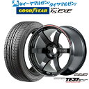 新品 サマータイヤ ホイール4本セットレイズ ボルクレーシング TE37 サーガ S-plus TIME ATTACK EDITION18インチ 7.5Jグッドイヤー イーグル LS EXE（エルエス エグゼ）235/50R18