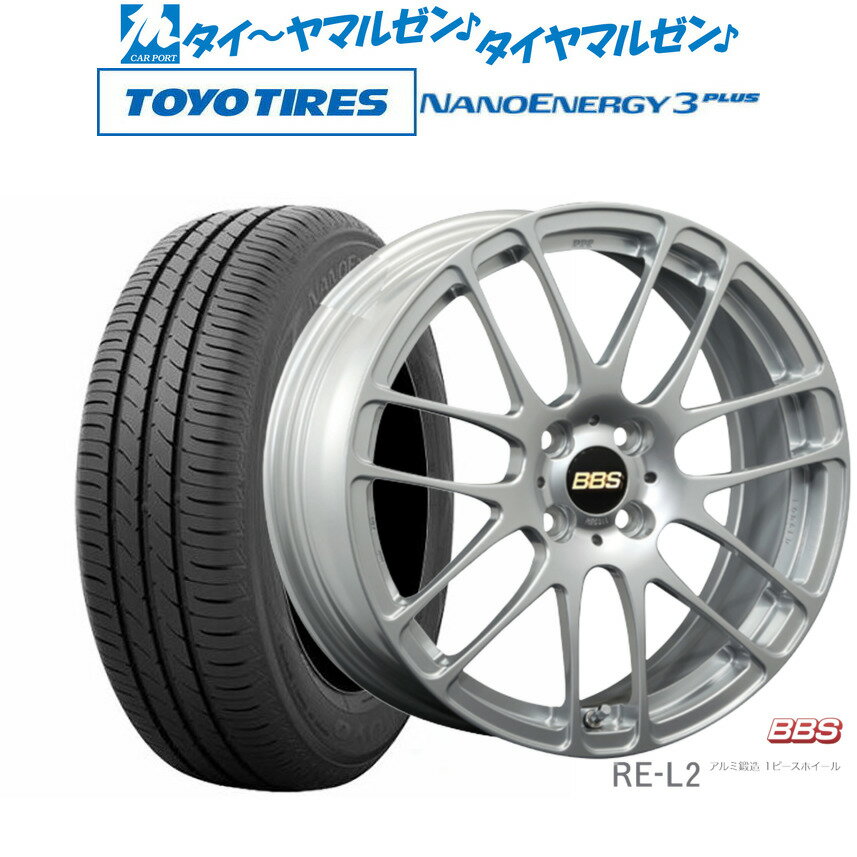 [12/1]ストアポイント5倍！新品 サマータイヤ ホイール4本セットBBS JAPAN RE-L216インチ 6.0Jトーヨータイヤ NANOENERGY ナノエナジー 3プラス 195/45R16