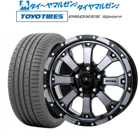 [5/20]割引クーポン配布新品 サマータイヤ ホイール4本セットMKW MK-4617インチ 7.5Jトーヨータイヤ プロクセス PROXES スポーツ 215/55R17