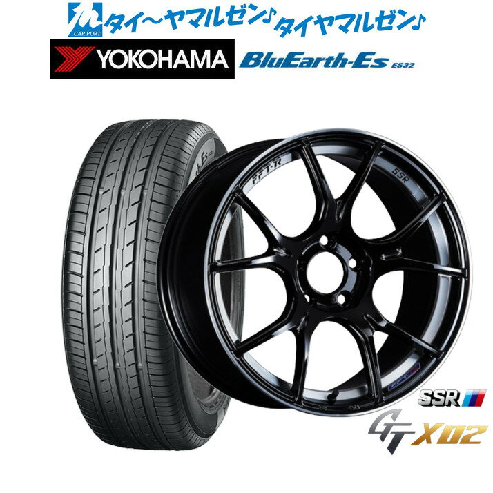 [6/22〜26]割引クーポン配布新品 サマータイヤ ホイール4本セットタナベ SSR GT X0217インチ 7.0Jヨコハマ BluEarth-ES ブルーアースイーエス ES32215/50R17
