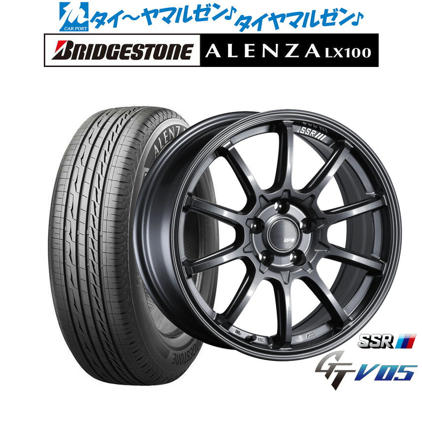 新品 サマータイヤ ホイール4本セットタナベ SSR GT V0518インチ 7.5Jブリヂストン ALENZA アレンザ LX100225/50R18