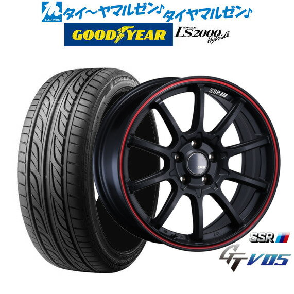 [5/9～15]割引クーポン配布新品 サマータイヤ ホイール4本セットタナベ SSR GT V0518インチ 7.5Jグッドイヤー イーグル LS2000 ハイブリッド2(HB2)215/40R18