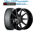 [5/1]P5倍+最大100%ポイントバック！★要エントリー新品 サマータイヤ ホイール4本セットMID シュナイダー DR-0214インチ 5.5Jヨコハマ BluEarth-ES ブルーアースイーエス ES32185/60R14