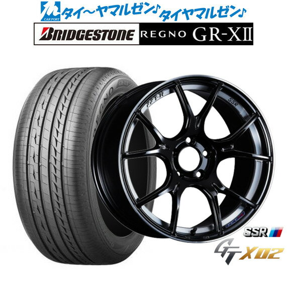 5/9～15 割引クーポン配布新品 サマータイヤ ホイール4本セットタナベ SSR GT X0218インチ 7.5Jブリヂストン REGNO レグノ GR-XII(GR-X2)225/50R18