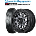 割引クーポン配布新品 サマータイヤ ホイール4本セットMID ナイトロパワー M29 スティンガー14インチ 4.5Jヨコハマ BluEarth ブルーアース RV03CK(RV-03CK)165/70R14