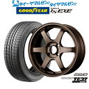 4/24～26 割引クーポン配布新品 サマータイヤ ホイール4本セットレイズ ボルクレーシング TE37 SONIC(ソニック)16インチ 7.0Jグッドイヤー イーグル LS EXE（エルエス エグゼ）205/50R16