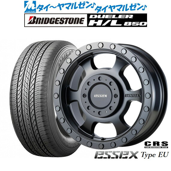 [マラソン期間]割引クーポン配布新品 サマータイヤ ホイール4本セットCRS ESSEX エセックス EU-1616インチ 6.5Jブリヂストン DUELER デューラー H/L 850215/65R16