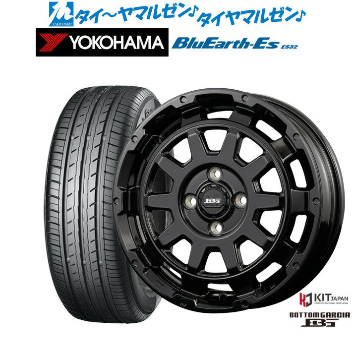[SS期間限定]割引クーポン配布新品 サマータイヤ ホイール4本セットコーセイ ボトムガルシア ディグレ15インチ 4.5Jヨコハマ BluEarth-ES ブルーアースイーエス ES32165/55R15
