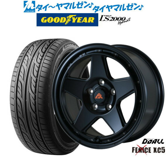 新品 サマータイヤ ホイール4本セットドゥオール アルジェノン フェニーチェ クロス XC516インチ 7.0Jグッドイヤー イーグル LS2000 ハイブリッド2(HB2)205/55R16