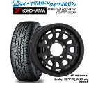 新品 オフロードタイヤ ホイール4本セット阿部商会 ラ・ストラーダ ディスカバー15インチ 6.0Jヨコハマ GEOLANDAR ジオランダー AT(G015)225/70R15