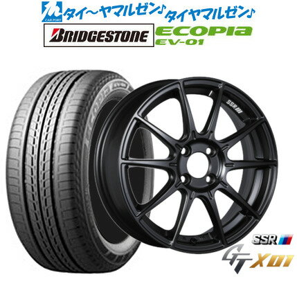 新品 サマータイヤ ホイール4本セットタナベ SSR GT X0115インチ 6.0Jブリヂストン ECOPIA エコピア EV-01185/65R15