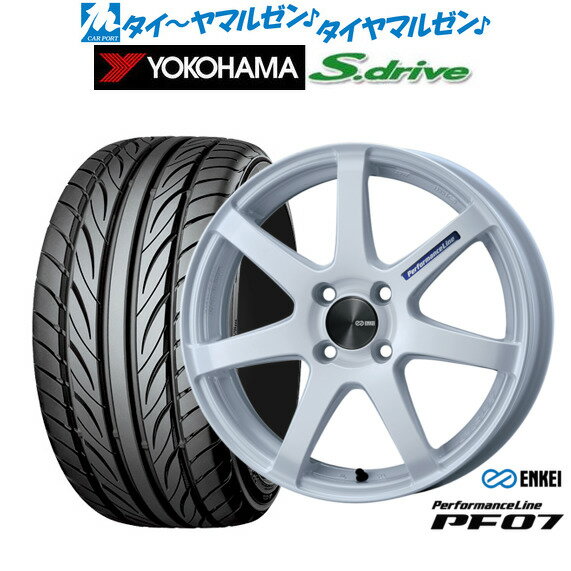 新品 サマータイヤ ホイール4本セットエンケイ PF0716インチ 5.0Jヨコハマ DNA S.drive ドライブ (ES03/ES03N)165/45R16
