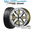 新品 サマータイヤ ホイール4本セットドゥオール アルジェノン フェニーチェ RX214インチ 4.5JBest Choice MAZZINI(マジーニ) EC...