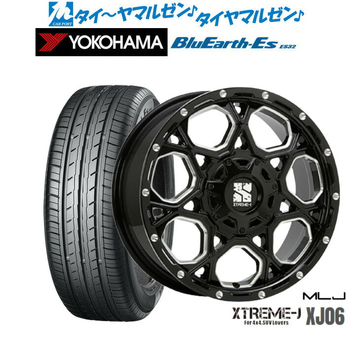 新品 サマータイヤ ホイール4本セットMLJ エクストリーム XJ0616インチ 7.0Jヨコハマ BluEarth-ES ブルーアースイーエス ES32215/65R16