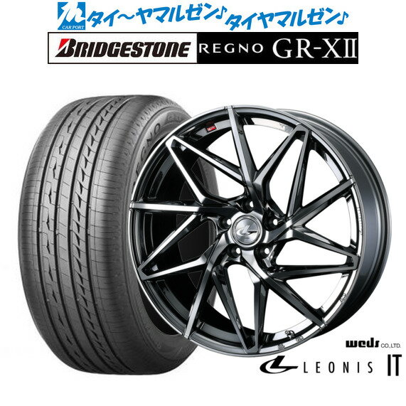 [5/9～15]割引クーポン配布新品 サマータイヤ ホイール4本セットウェッズ レオニス IT18インチ 7.0Jブリヂストン REGNO レグノ GR-XII(GR-X2)215/45R18