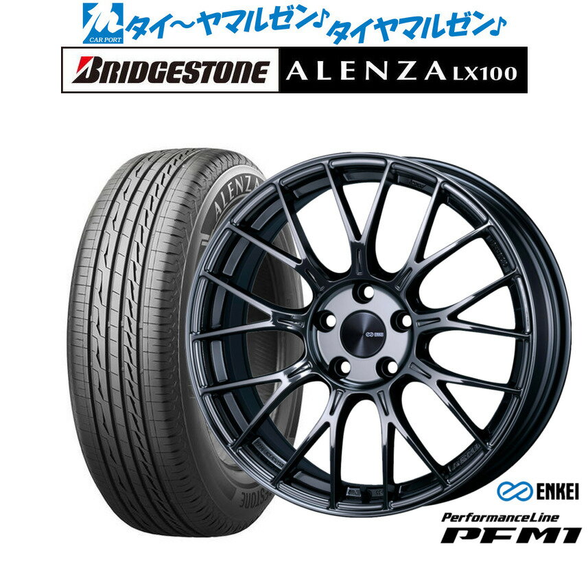 新品 サマータイヤ ホイール4本セットエンケイ PFM118インチ 7.5Jブリヂストン ALENZA アレンザ LX100215/50R18