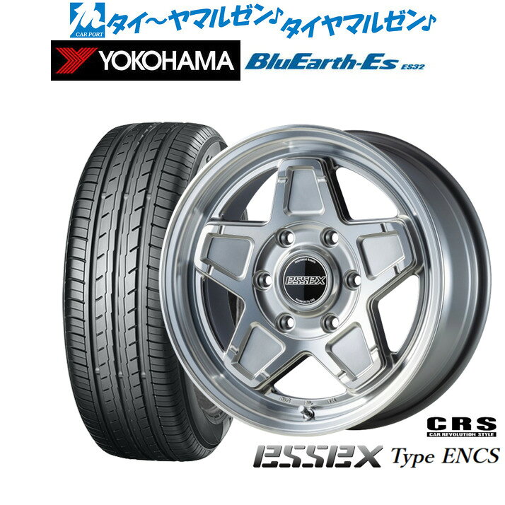 [SS限定]P最大46倍&クーポン配布新品 サマータイヤ ホイール4本セットCRS ESSEX エセックス ENCS-1616インチ 6.5Jヨコハマ BluEarth-ES ブルーアースイーエス ES32215/65R16