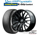 新品 サマータイヤ ホイール4本セットレイズ HOMURA ホムラ 2×9 Plus SPORT EDITION19インチ 8.0Jグッドイヤー エフィシエント グリップ コンフォート235/55R19(2)