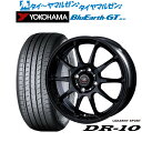 新品 サマータイヤ ホイール4本セットBADX ロクサーニスポーツ DR-1015インチ 5.5Jヨコハマ BluEarth ブルーアース GT (AE51) 175/60R15(2)