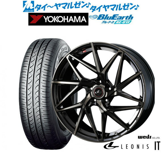 新品 サマータイヤ ホイール4本セットウェッズ レオニス IT16インチ 6.5Jヨコハマ BluEarth ブルーアース (AE-01F)205/55R16
