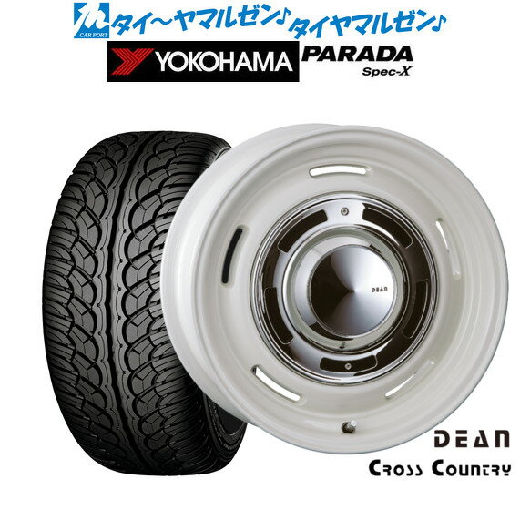 [SS限定]P最大46倍&クーポン配布新品 サマータイヤ ホイール4本セットクリムソン ディーン クロスカントリー18インチ 8.0Jヨコハマ PARADA パラダ Spec-X235/60R18