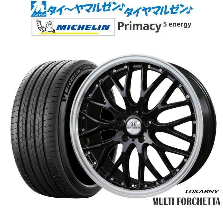 新品 サマータイヤ ホイール4本セットBADX ロクサーニ マルチフォルケッタ20インチ 9.0Jミシュラン プライマシー プライマシー5 energy245/45R20