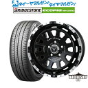 [5/5]割引クーポン配布新品 サマータイヤ ホイール4本セットBADX ロクサーニ バトルシップ NEO(ネオ)16インチ 7.0Jブリヂストン ECOPIA エコピア NH200205/55R16