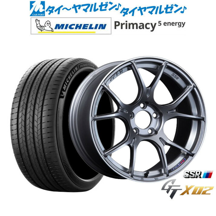 新品 サマータイヤ ホイール4本セットタナベ SSR GT X0218インチ 7.5Jミシュラン プライマシー プライマシー5 energy235/60R18
