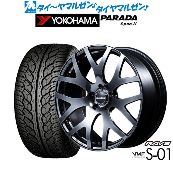 新品 サマータイヤ ホイール4本セットレイズ VMF S-0118インチ 7.5Jヨコハマ PARADA パラダ Spec-X235/60R18