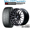 新品 サマータイヤ ホイール4本セットレイズ HOMURA ホムラ 2×10 BD BLACK CLEAR EDITION20インチ 9.0Jヨコハマ ADVAN アドバン フレバ V701245/40R20(2)