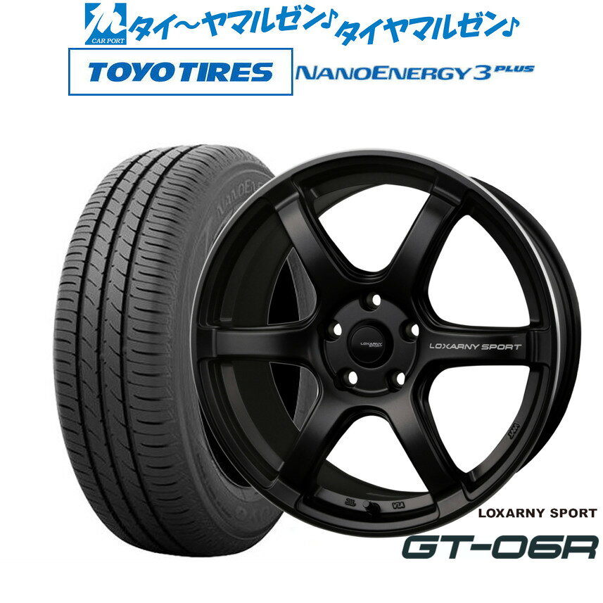 新品 サマータイヤ ホイール4本セットBADX ロクサーニスポーツ GT-06R17インチ 7.5Jトーヨータイヤ NANOENERGY ナノエナジー 3プラス 215/55R17