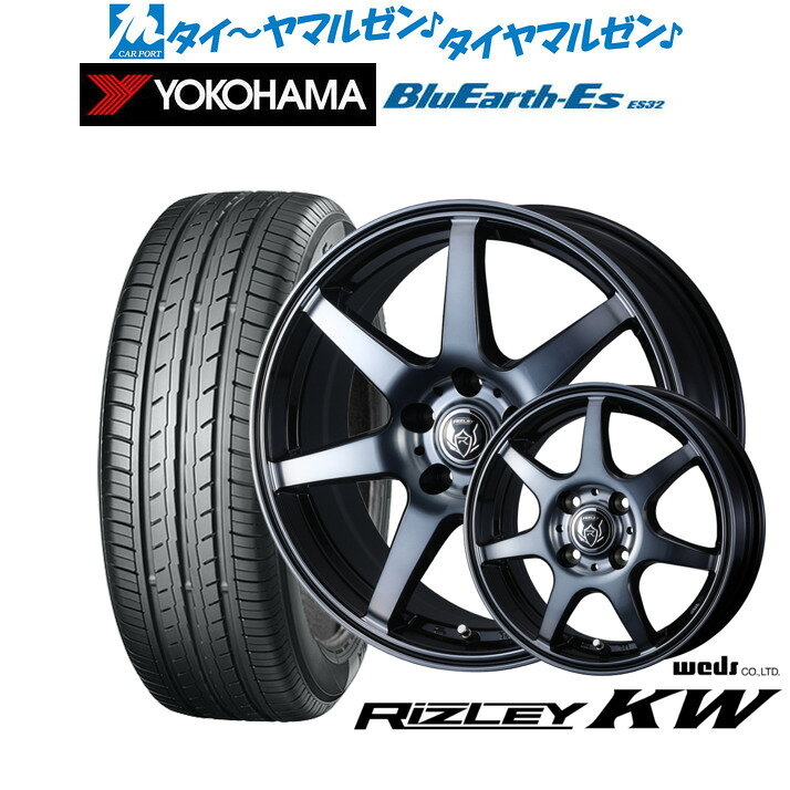 最大10万P当たる！大抽選開催中新品 サマータイヤ ホイール4本セットウェッズ ライツレー KW16インチ 6.5Jヨコハマ BluEarth-ES ブルーアースイーエス ES32215/60R16
