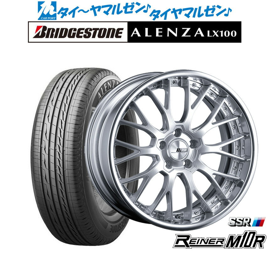 [12/1]ストアポイント5倍！新品 サマータイヤ ホイール4本セットタナベ SSR ライナー M10R19インチ 8.0Jブリヂストン ALENZA アレンザ LX100235/50R19