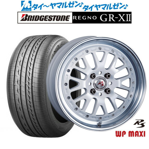 [5/18]ストアポイント3倍!!新品 サマータイヤ ホイール4本セットクリムソン RS WP MAXI モノブロック16インチ 6.5Jブリヂストン REGNO レグノ GR-XII(GR-X2)195/55R16