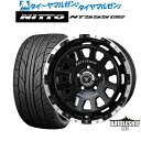 [5/5]割引クーポン配布新品 サマータイヤ ホイール4本セットBADX ロクサーニ バトルシップ NEO(ネオ)17インチ 7.5JNITTO NT555 G2 225/45R17