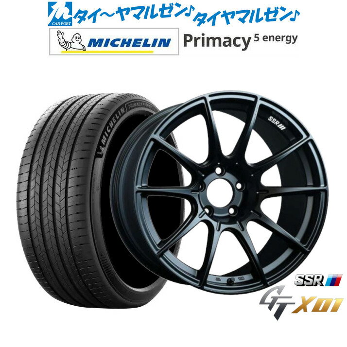 新品 サマータイヤ ホイール4本セットタナベ SSR GT X0118インチ 7.5Jミシュラン プライマシー プライマシー5 energy225/55R18