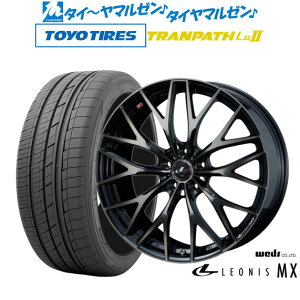 [5/5]割引クーポン配布新品 サマータイヤ ホイール4本セットウェッズ レオニス MX19インチ 8.0Jトーヨータイヤ トランパス Lu2 245/45R19