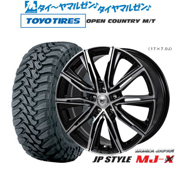 [6/18]最大100%ポイントバック！要エントリー新品 オフロードタイヤ ホイール4本セットモンツァ JP STYLE MJ-X16インチ 6.5Jトーヨータイヤ OPEN COUNTRY オープンカントリー MT 225/75R16