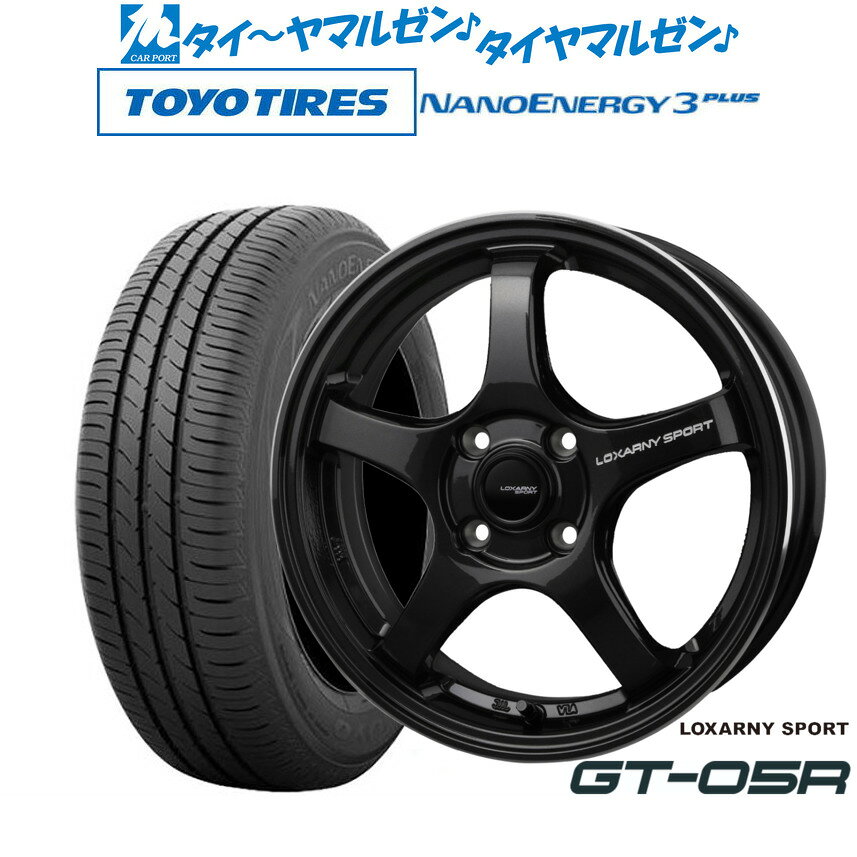 新品 サマータイヤ ホイール4本セットBADX ロクサーニスポーツ GT-05R15インチ 5.5Jトーヨータイヤ NANOENERGY ナノエナジー 3プラス 175/65R15
