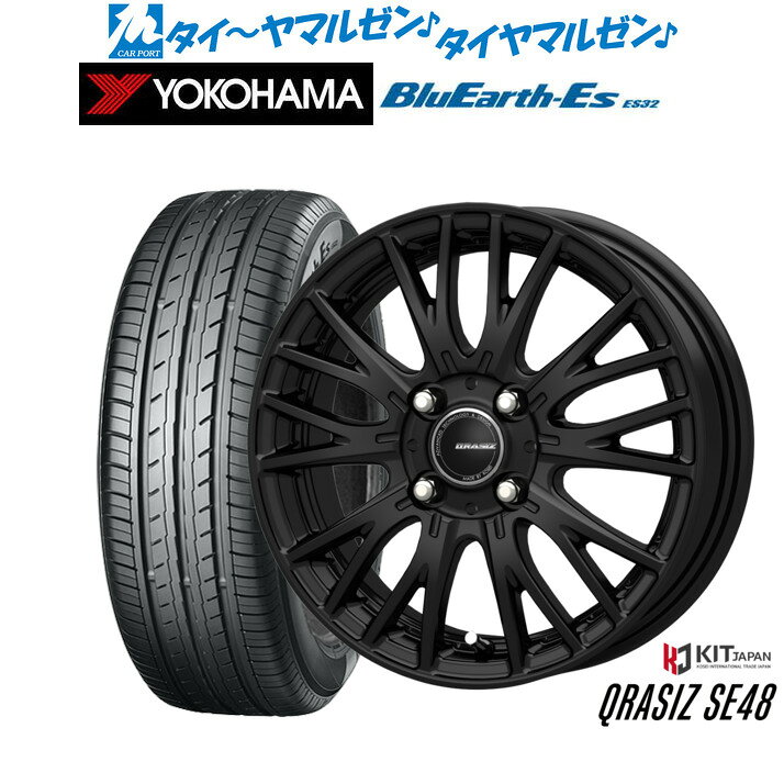 [SS限定]P最大44倍&クーポン配布新品 サマータイヤ ホイール4本セットコーセイ クレイシズ SE4815インチ 6.0Jヨコハマ BluEarth-ES ブルーアースイーエス ES32195/65R15