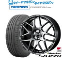 [5/9～15]割引クーポン配布新品 サマータイヤ ホイール4本セットウェッズ ウェッズスポーツ SA-27R17インチ 7.0Jトーヨータイヤ プロクセス PROXES CL1 SUV 225/55R17